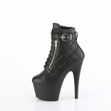 ADORE-700-05 18 cm pleaser high heels ankle boots black