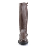 CAPTAIN-100 brown captain boots cosplay halloween mens boots