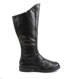 GOTHAM-100 black captain boots cosplay halloween mens boots