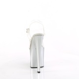 LED light platform 19 cm CIRCLE-708LT2 exotic pole dance high heel sandals