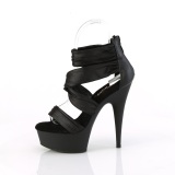 Leatherette platform 15 cm DELIGHT-620 pleaser high heels shoes