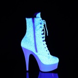 Reflective 15 cm DELIGHT-1020LG Platform High Heels Shoes