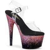 Rose 18 cm ADORE-708SS glitter platform sandals shoes