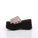 Rose 9 cm DemoniaCult FUNN-13 emo gothic platform mules