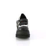 Vegan 11,5 cm SHAKER-27 alternative shoes platform black